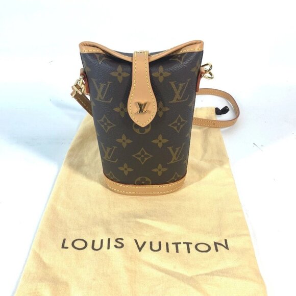 LOUIS VUITTON M80874 Monogram fold me pouch Crossbody Pochette Shoulder Bag - Picture 8 of 13